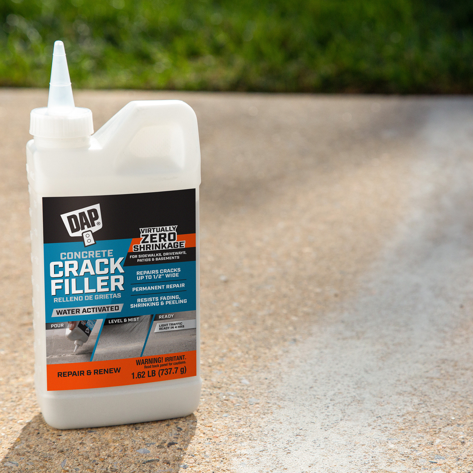 DAP Concrete Crack Filler: 16.0 oz. (Grey) 7079860500