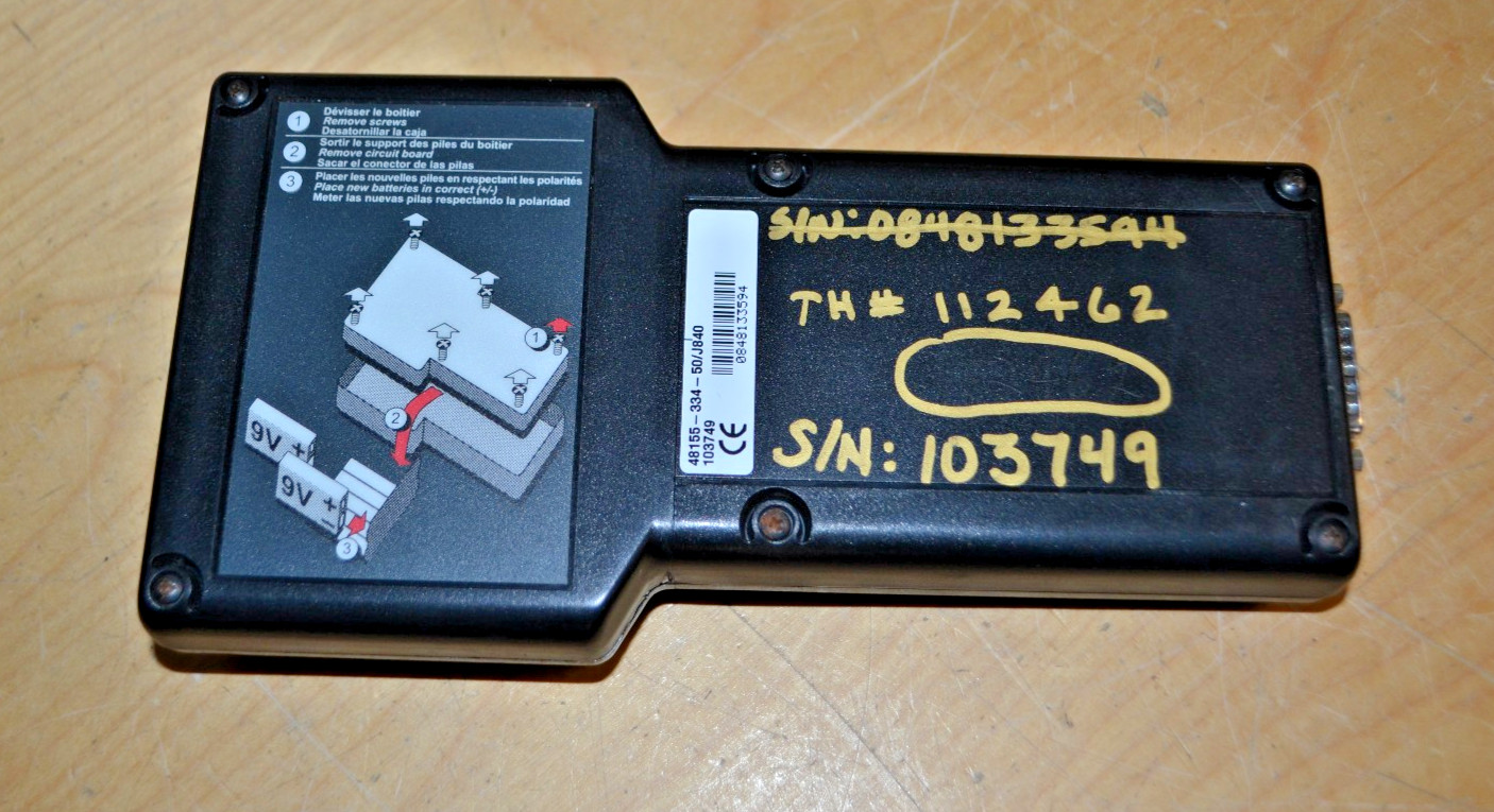 Square D Schneider Electric ~ S33594 Hand Held Breaker Tester (HHTK) ~ UNIT ONLY