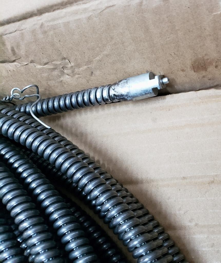 87597 Drain Cleaning Cable 1/2″ x 75′ Solid Core