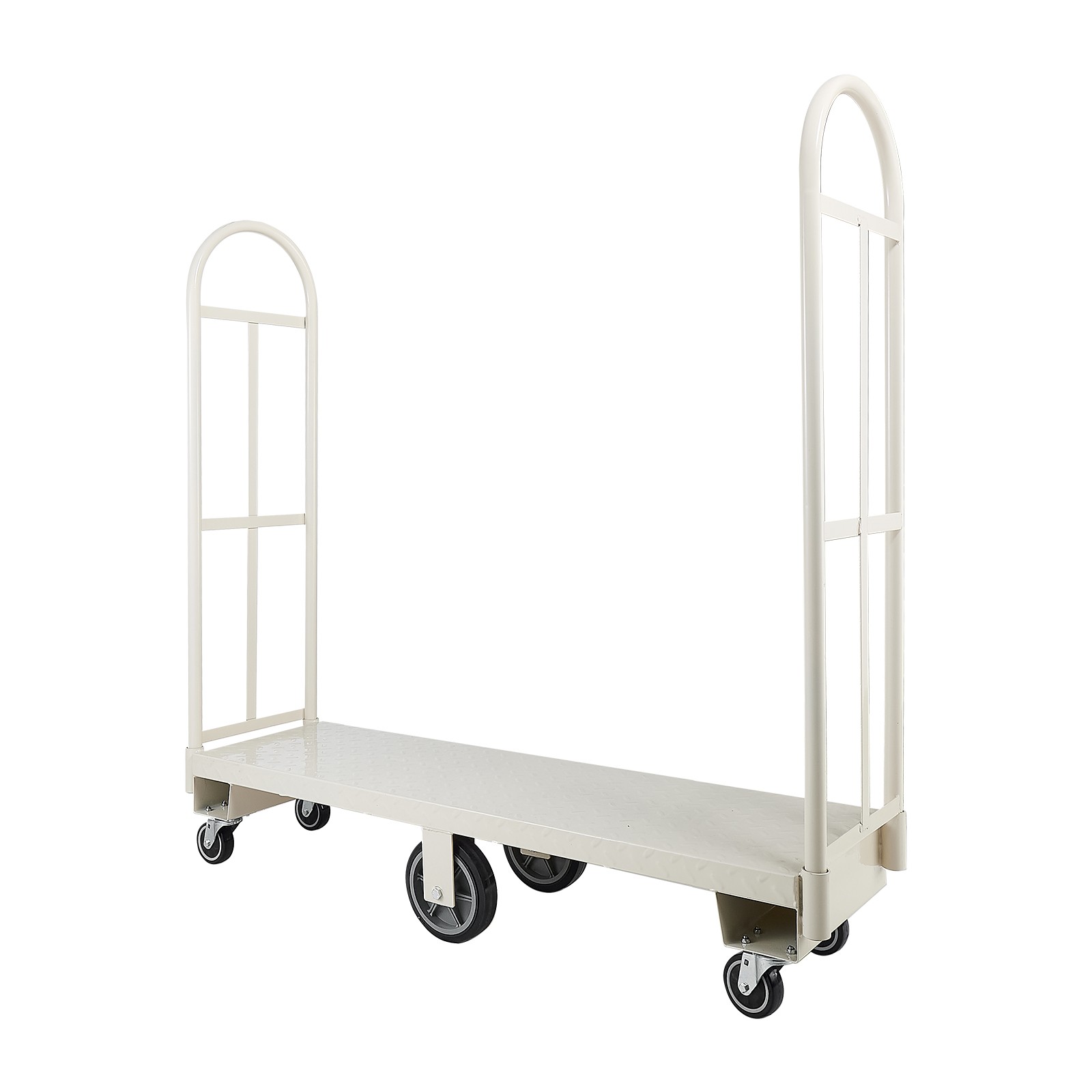 Uimoso U-Boat Platform Cart Dolly 2000lbs Capacity Duty Hand Truck with 6 Wheels