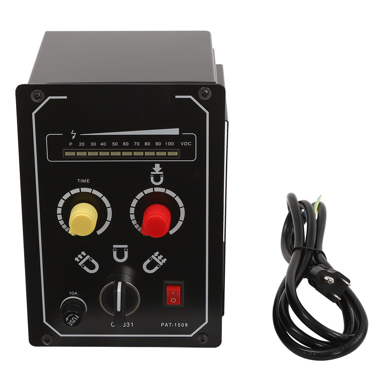 Electro Magnetic Chuck Controller 10A DC 0-100V Adjustable with LED Display 110V