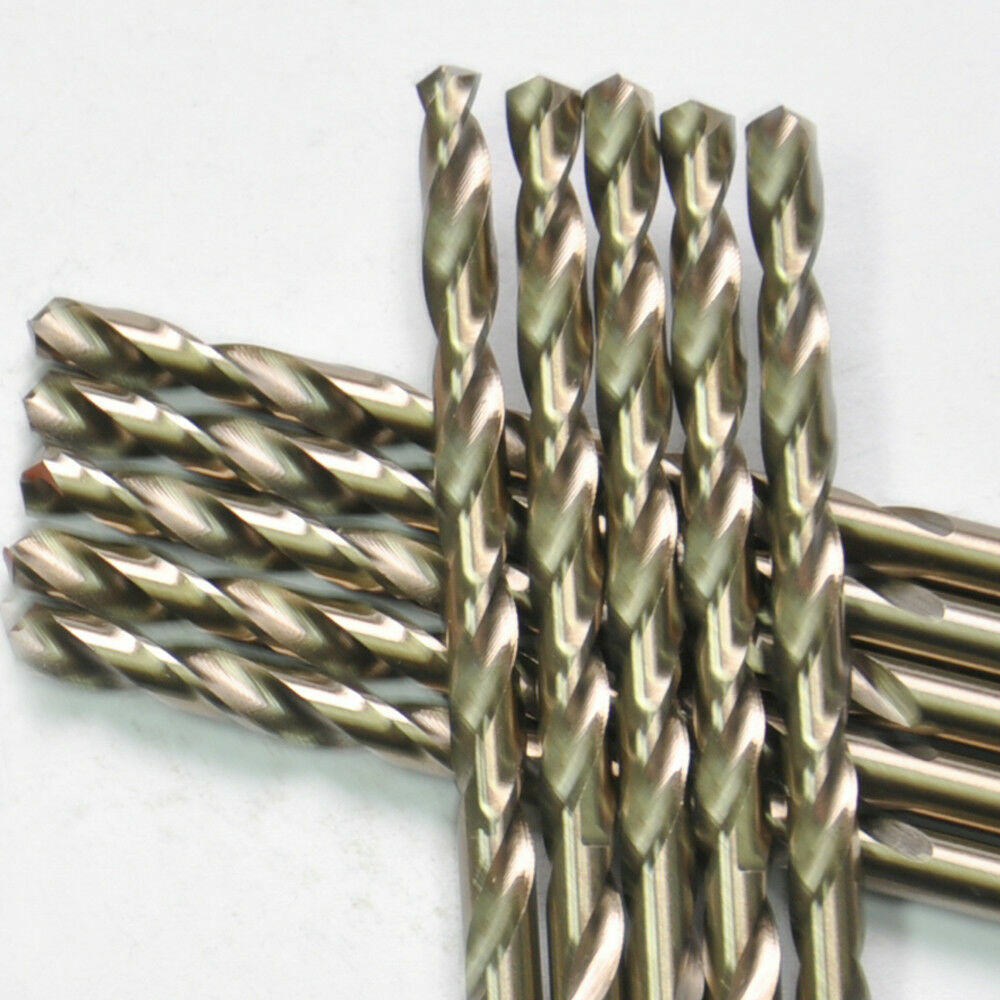 Drillforce 20PCS 1/16″-1/2″ Cobalt Drill Bit Set HSS M35 Metal Wood Drill Bits