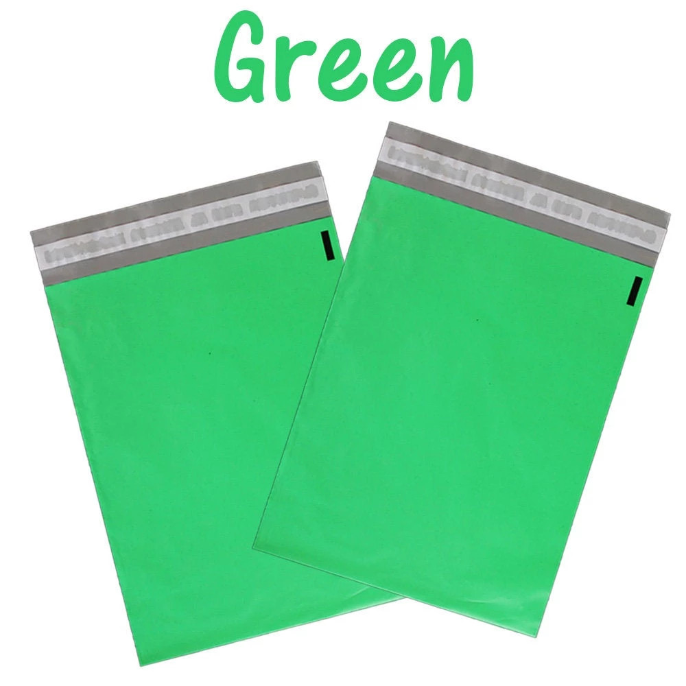 10, 20, 50 -100- 200 Pack 10×13 Colored Designer Approved Quality Poly Mailers