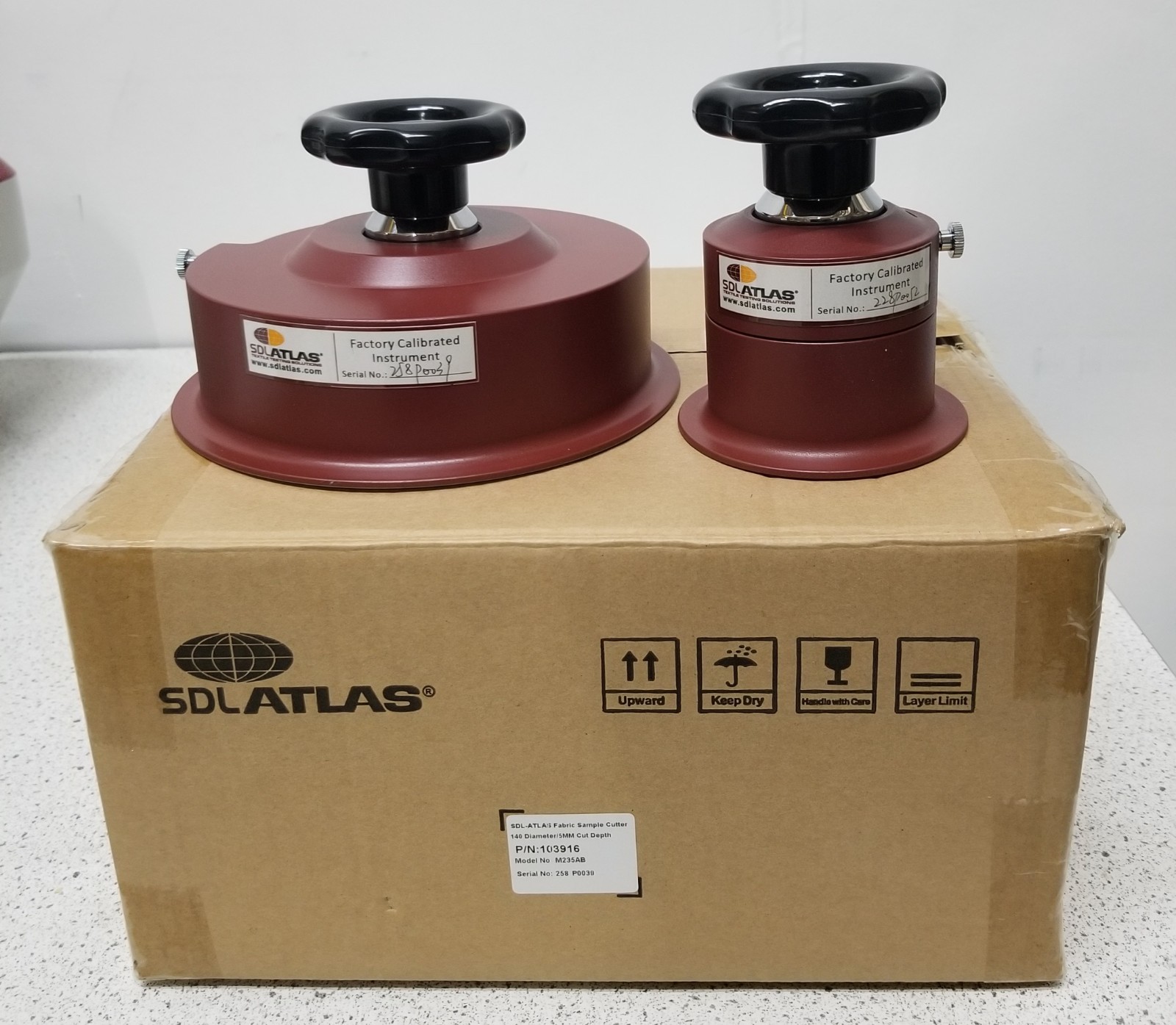 SDL Atlas Martindale M235 Abrasion and Pilling Tester Tag #15