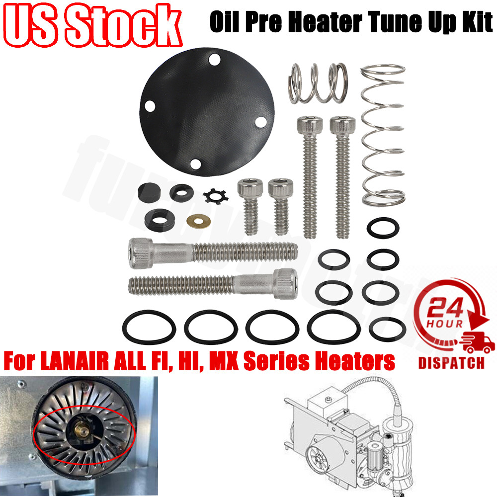 For LANAIR Tune Up Kit fit ALL MX & XT model 150/200/250 Waste Oil Heater Parts