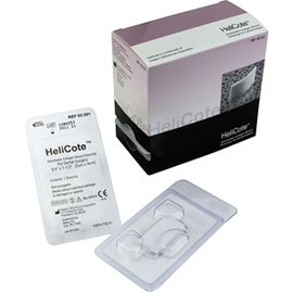 Miltex HeliCote Collagen Wound Dressing, 0.75′ x 1.5′ (1.9 cm x 3.8 cm), 10/Bx