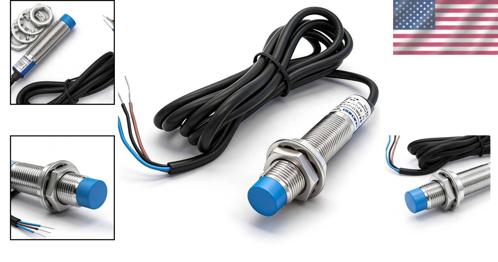 Reliable Inductive Proximity Sensor PNP NO for Industrial Automation 6-36V