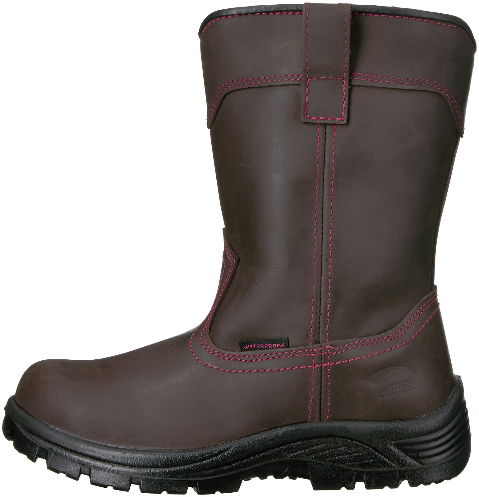 Avenger Safety Footwear Women’s Avenger 7146 Comp Toe Wp Pull on Eh Work Boot…