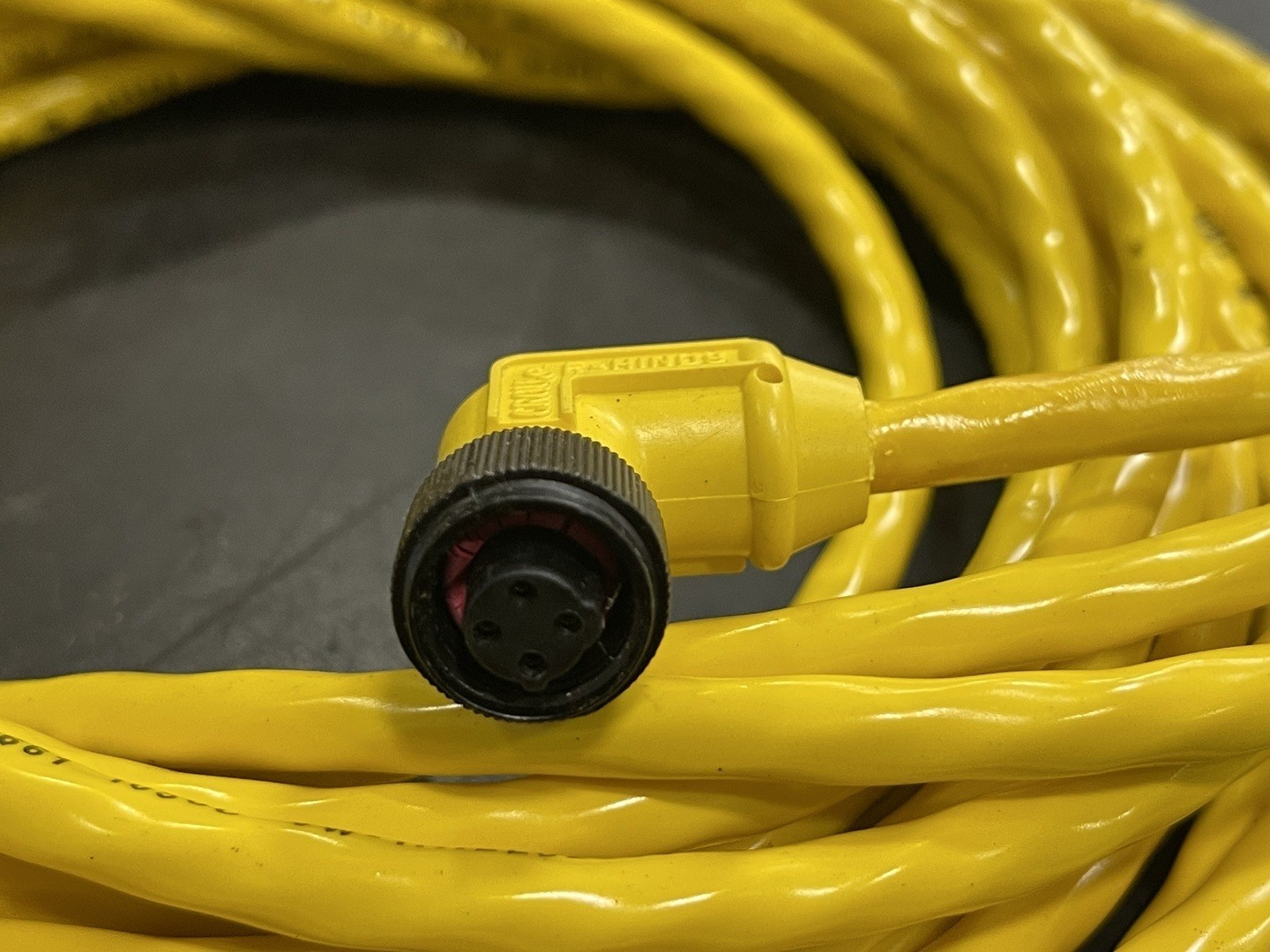SURPLUS NEW CROUSE-HINDS 5000115-13 20ft 18/4 AWG Cord Set Micro 4 Pin Female