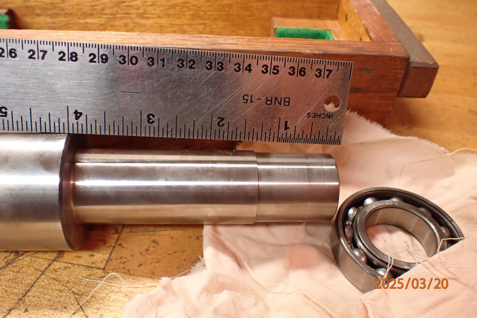 SOME SORT OF ARBOR POSSIBLE SURFACE GRINDING GRINDER BALANCING ARBOR SHAFT
