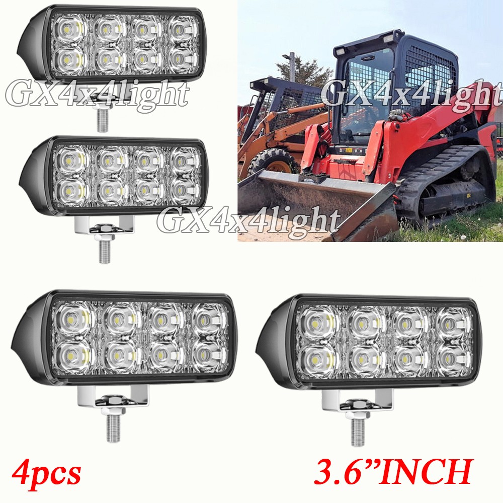 4x 45W LED Work Lights Headlights Fit Kubota Skid Steer SVL75 SVL95 V0511-53510