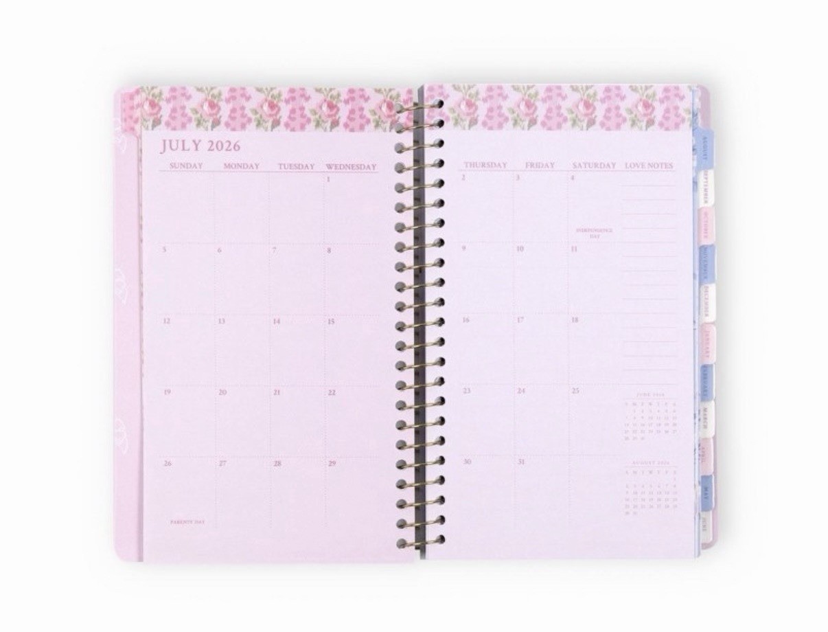 Love Shack Fancy x Target 2026/2027 Blooming Heirloom Ditsy Planner