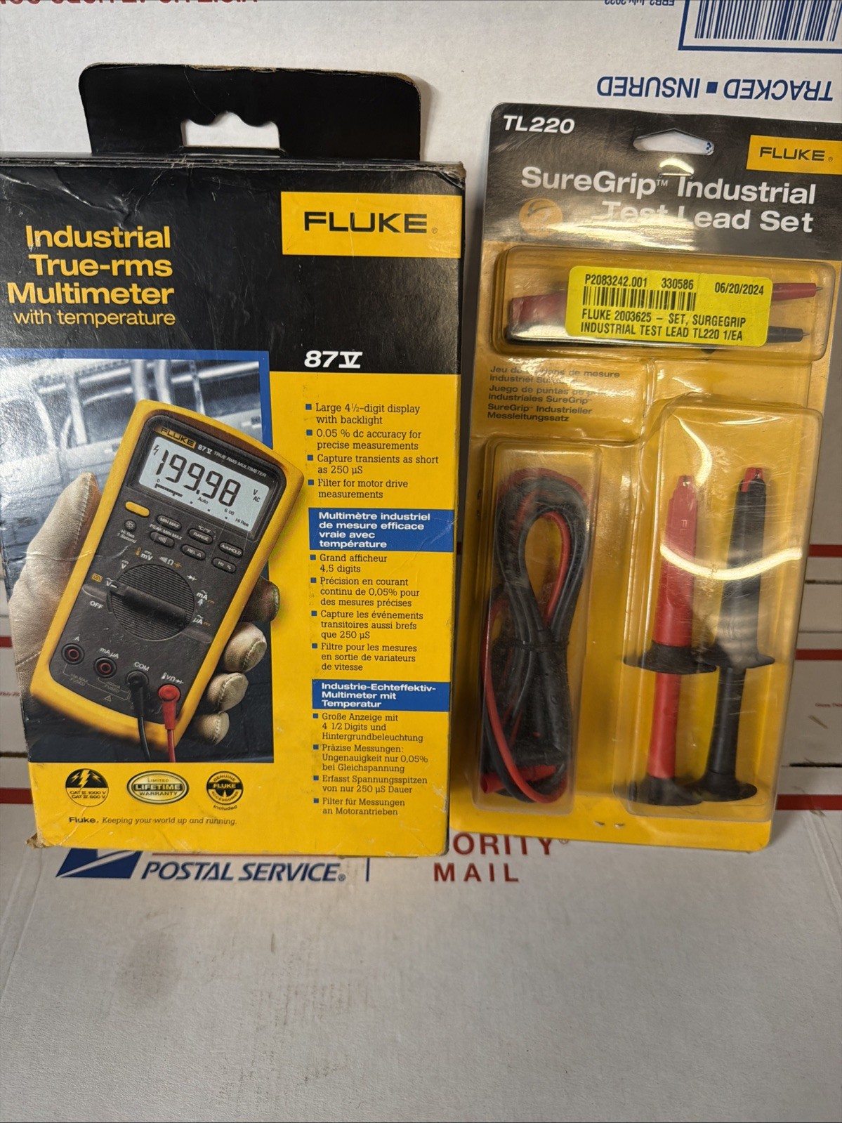 Fluke 87-v True RMS Digital Multimeter Good Condition