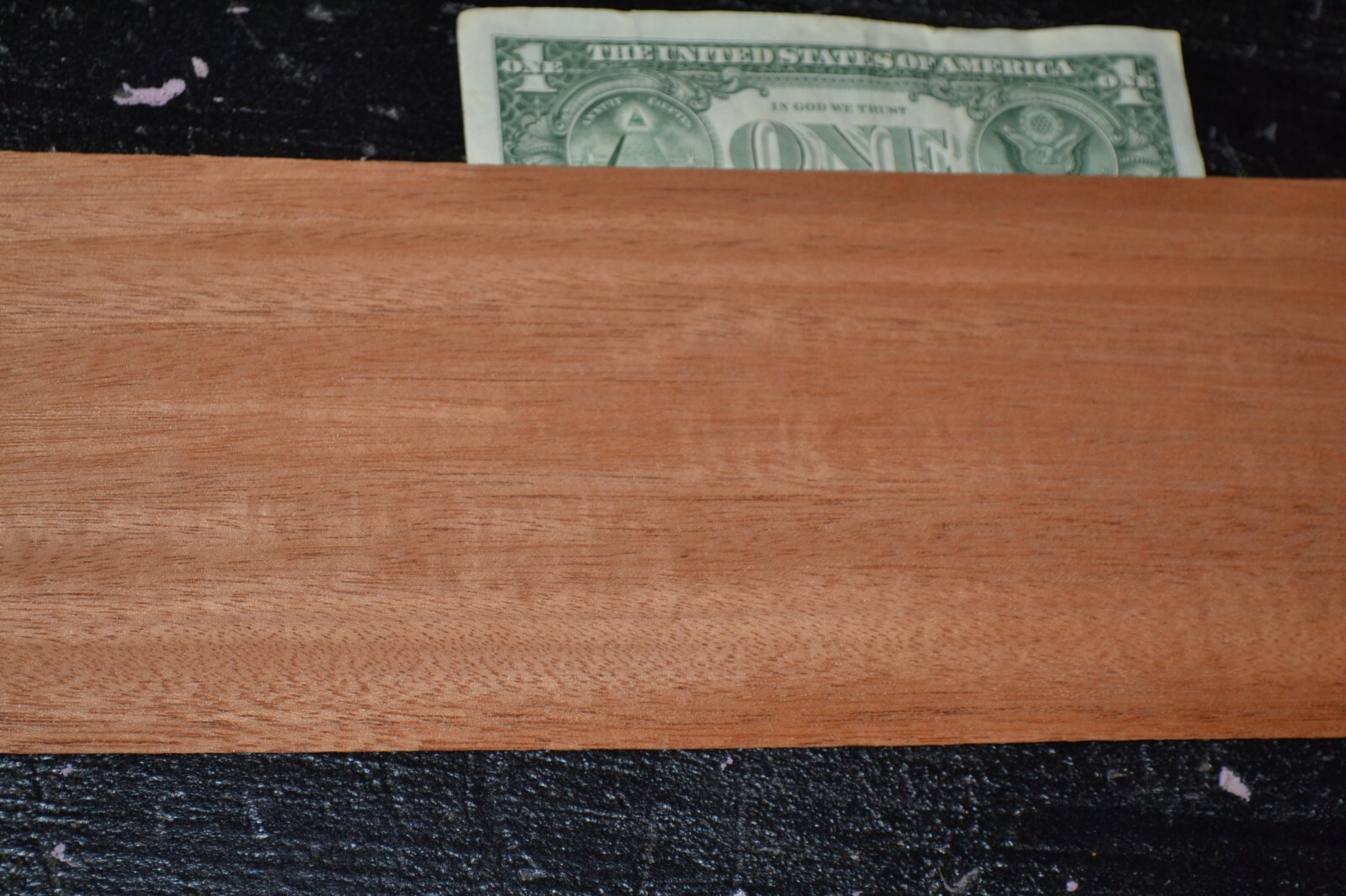 Mahogany Raw Wood Veneer Sheet 4.5 x 44 inches 1/42nd 4665-30