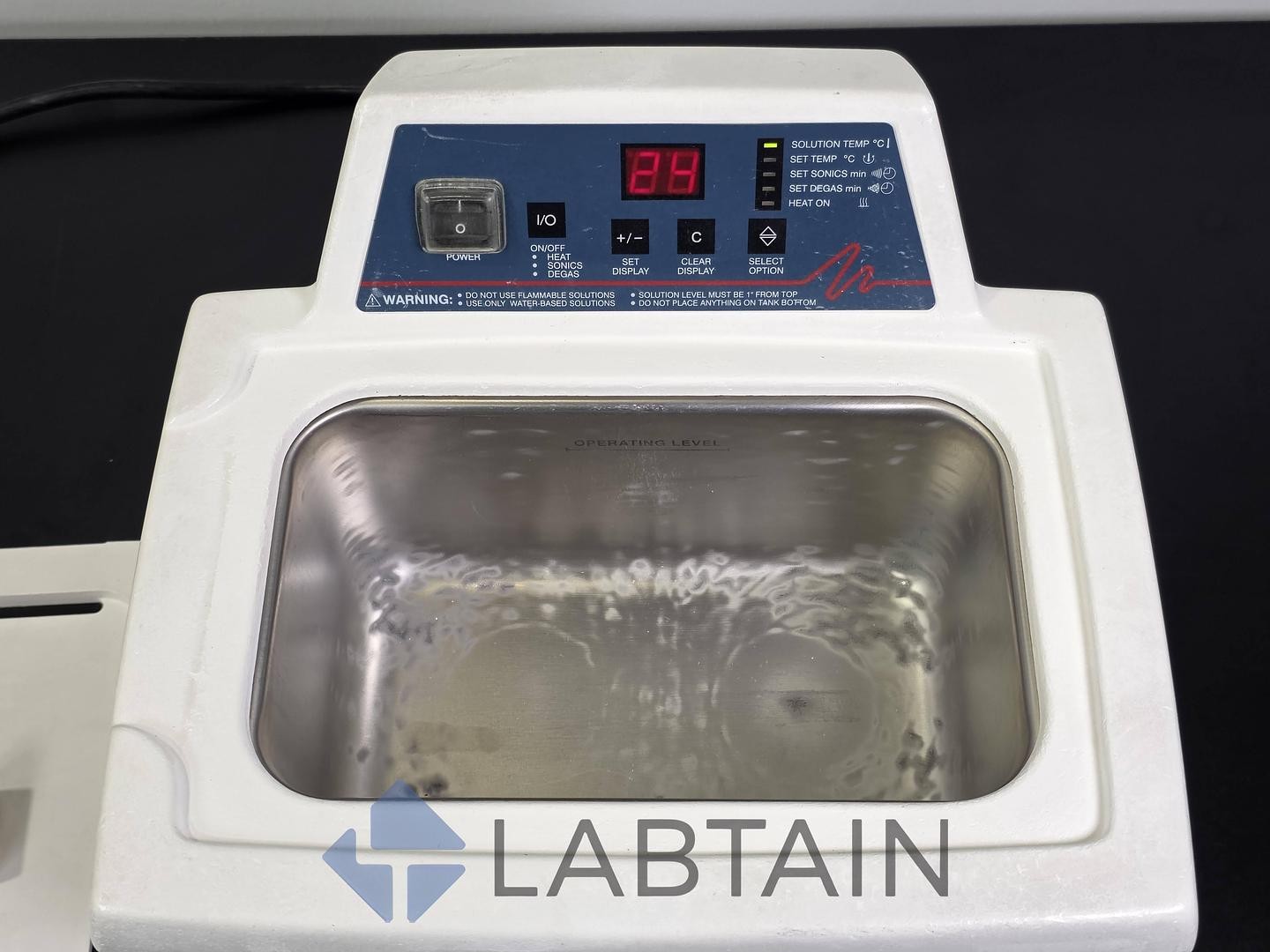Branson 2510R-DTH Digital Heated Ultrasonic Cleaner (0.75 Gal) Used