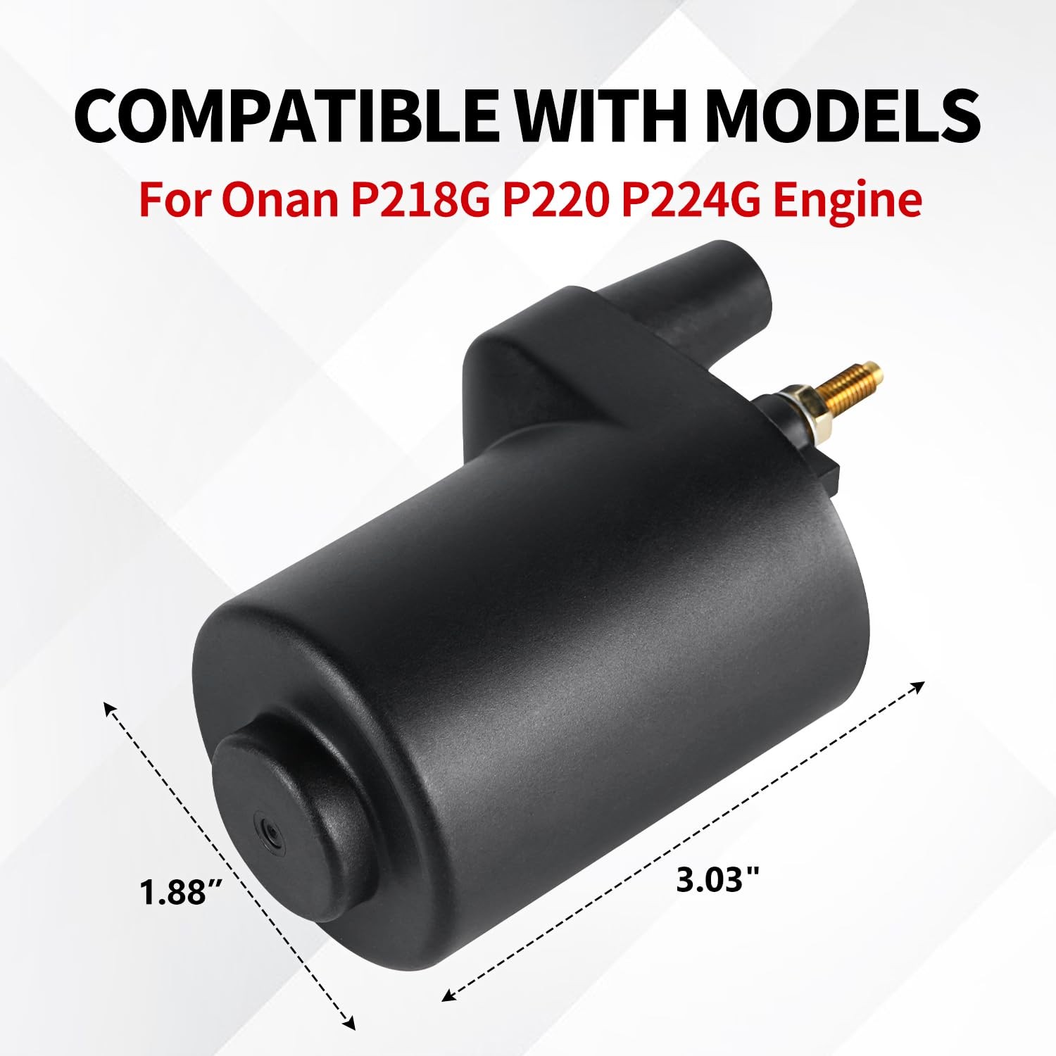 Onan Ignition Coil P218G P220 P224G Engine Models BF BFA BG BGA BGE B43E