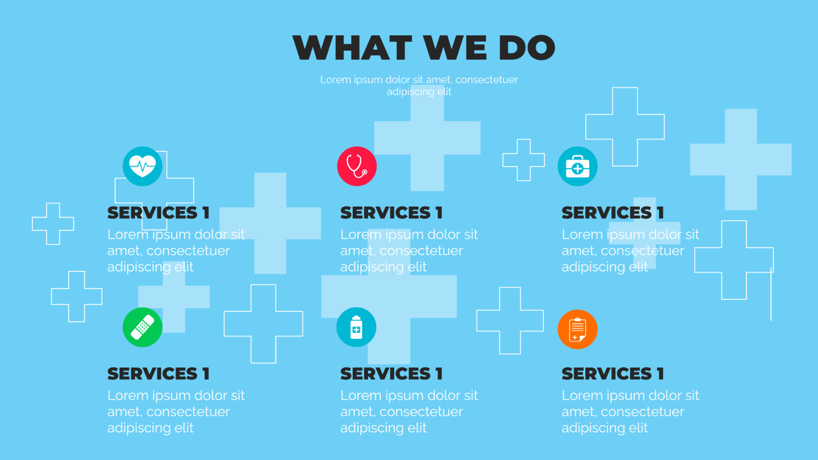 Horizontal Video Canva Template – Healthcare promo video for Medical Center