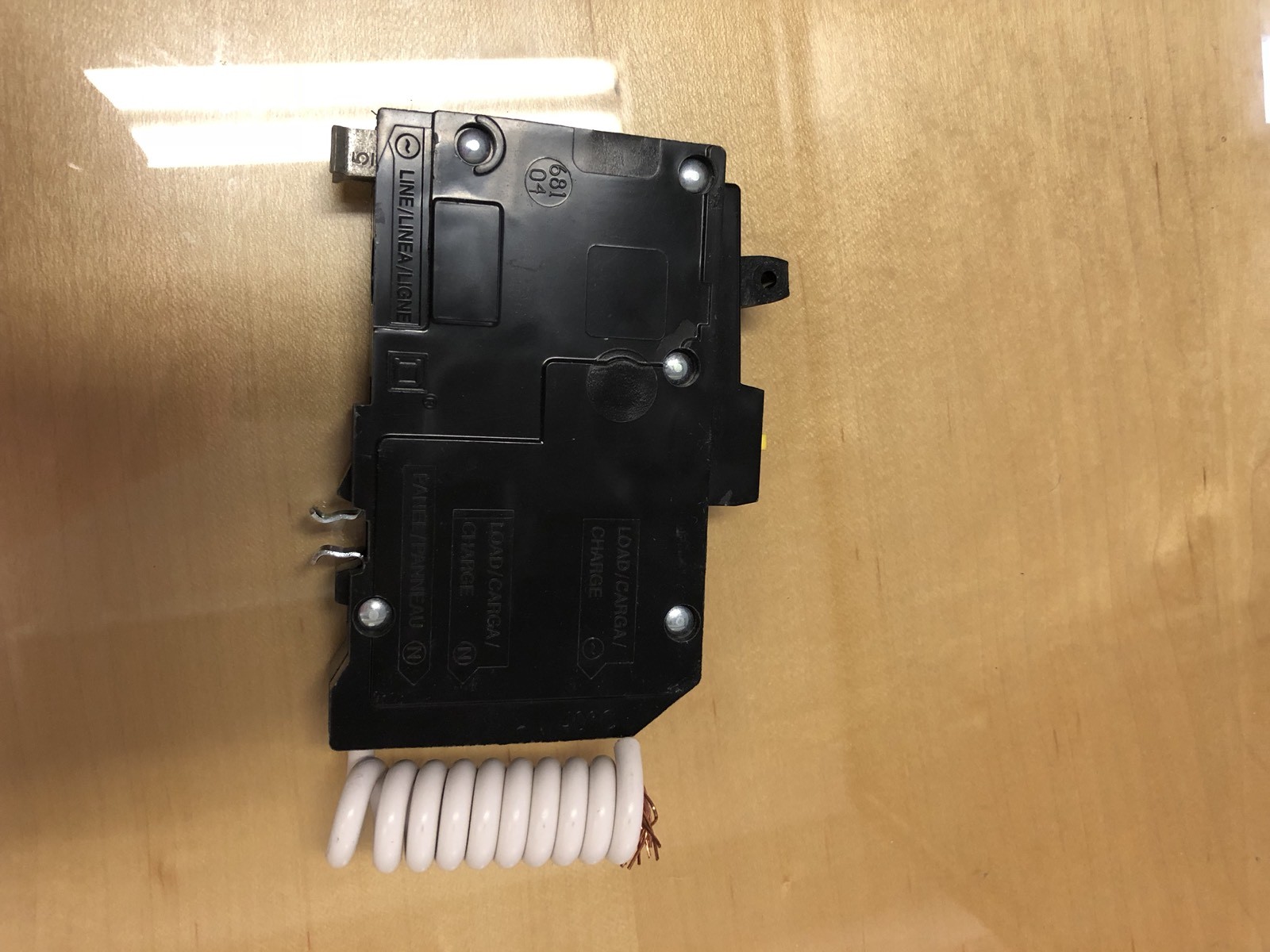 SQUARE D QO130GFI CIRCUIT BREAKER & GRUOND FAULT INTERRUPTER 120V 60 HZ