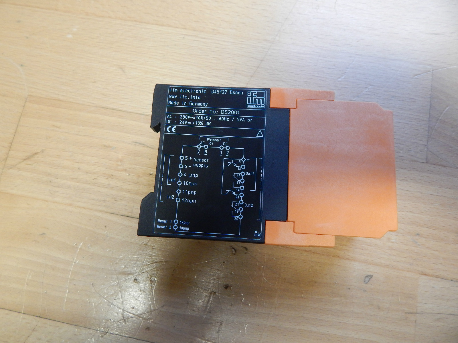 ifm electronic DS2001 MONITOR FS-1 DS 2001