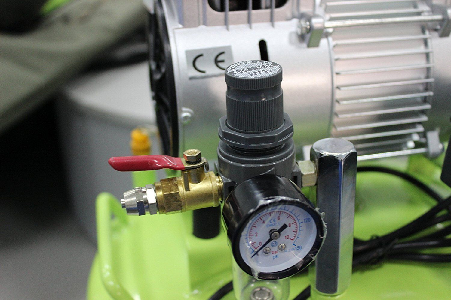40L Low Noise Silent Oil Free Air Compressor GA-81 One for Two Dental Chair US