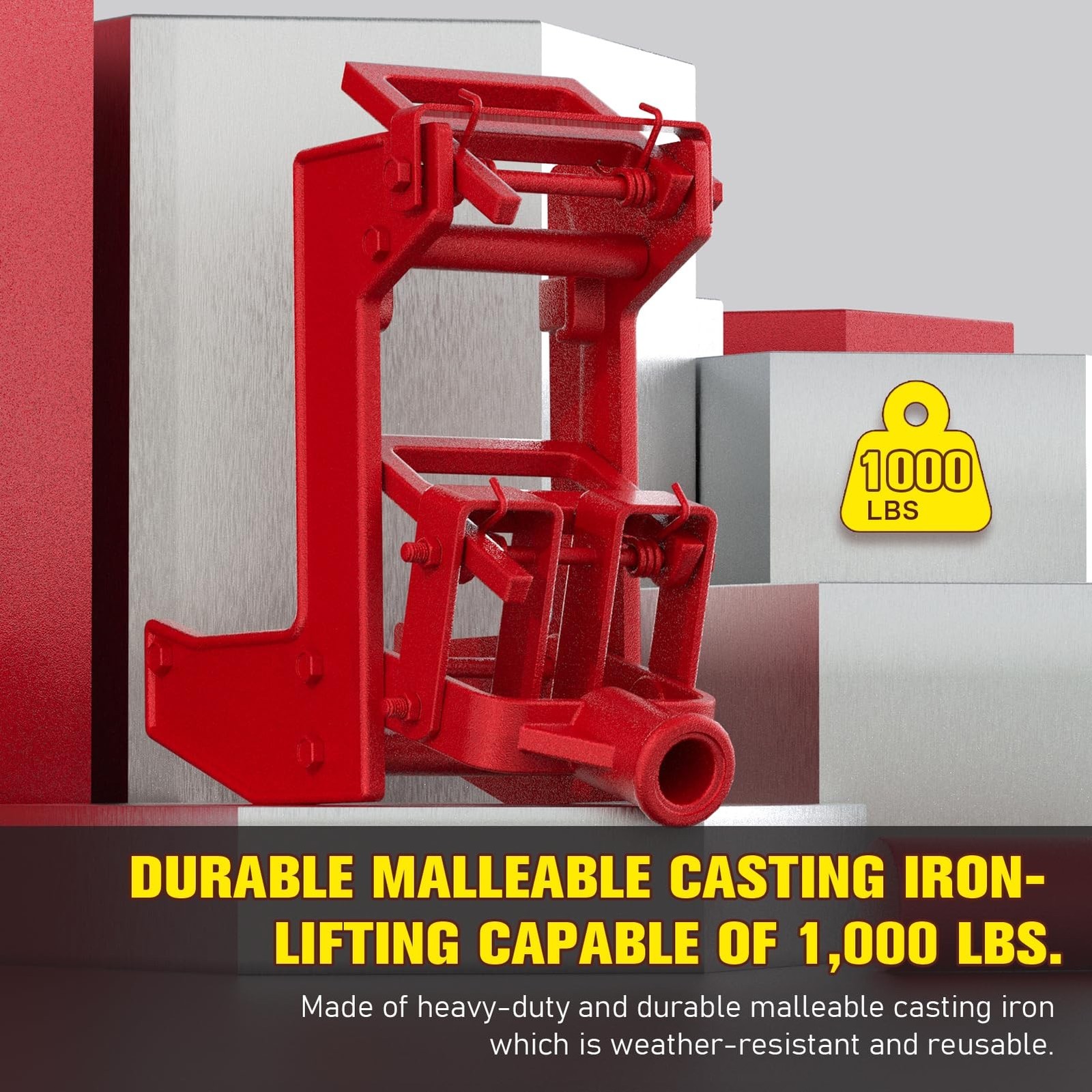 2 Pack Wall Jack, Portable Wall Jacks for Framing, Use with 1-1/2 X 3-1/2 in …