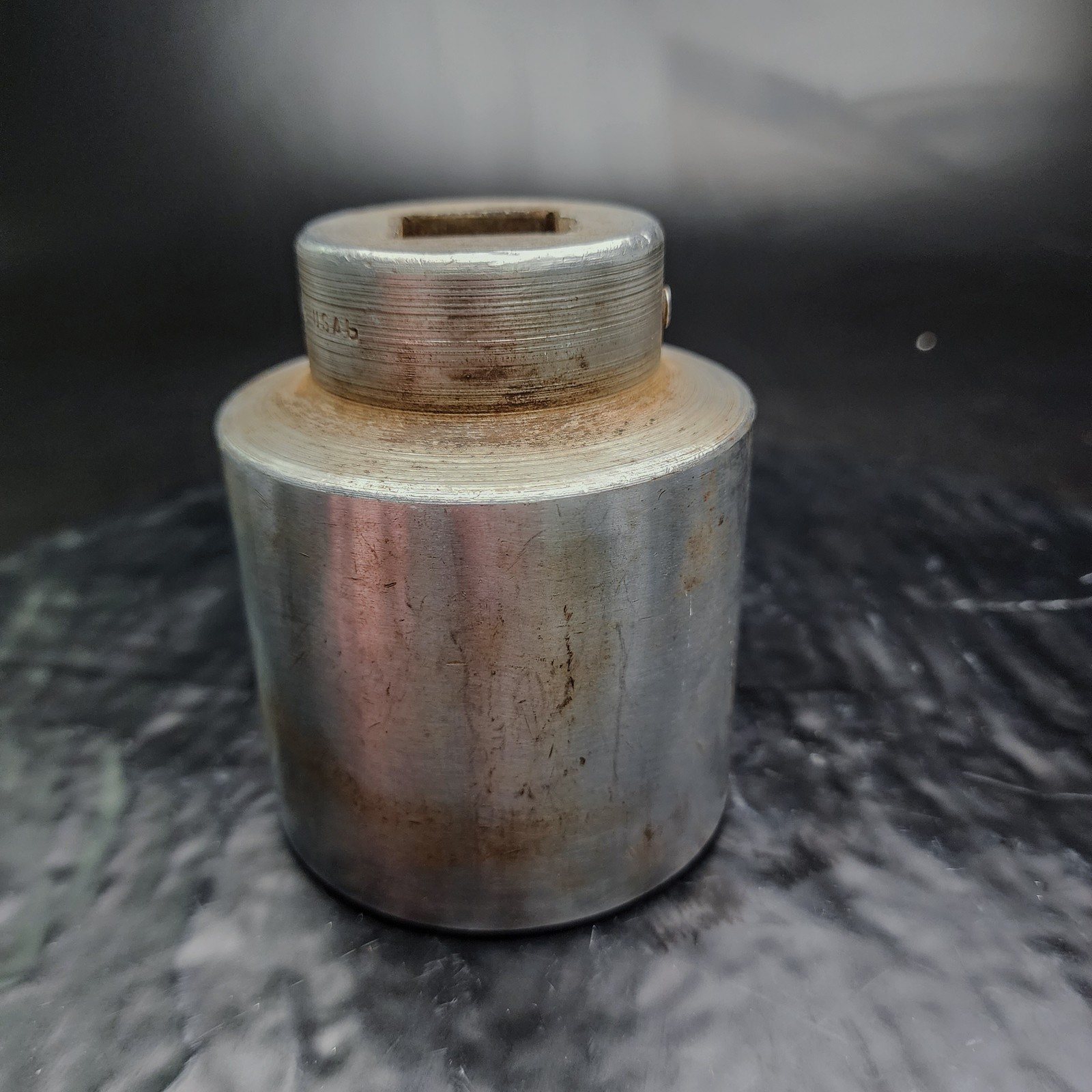 Snap-On L-803 1″ Drive Impact Socket 2-1/2″ 6-Point Standard 4-1/8″ Long 🔧
