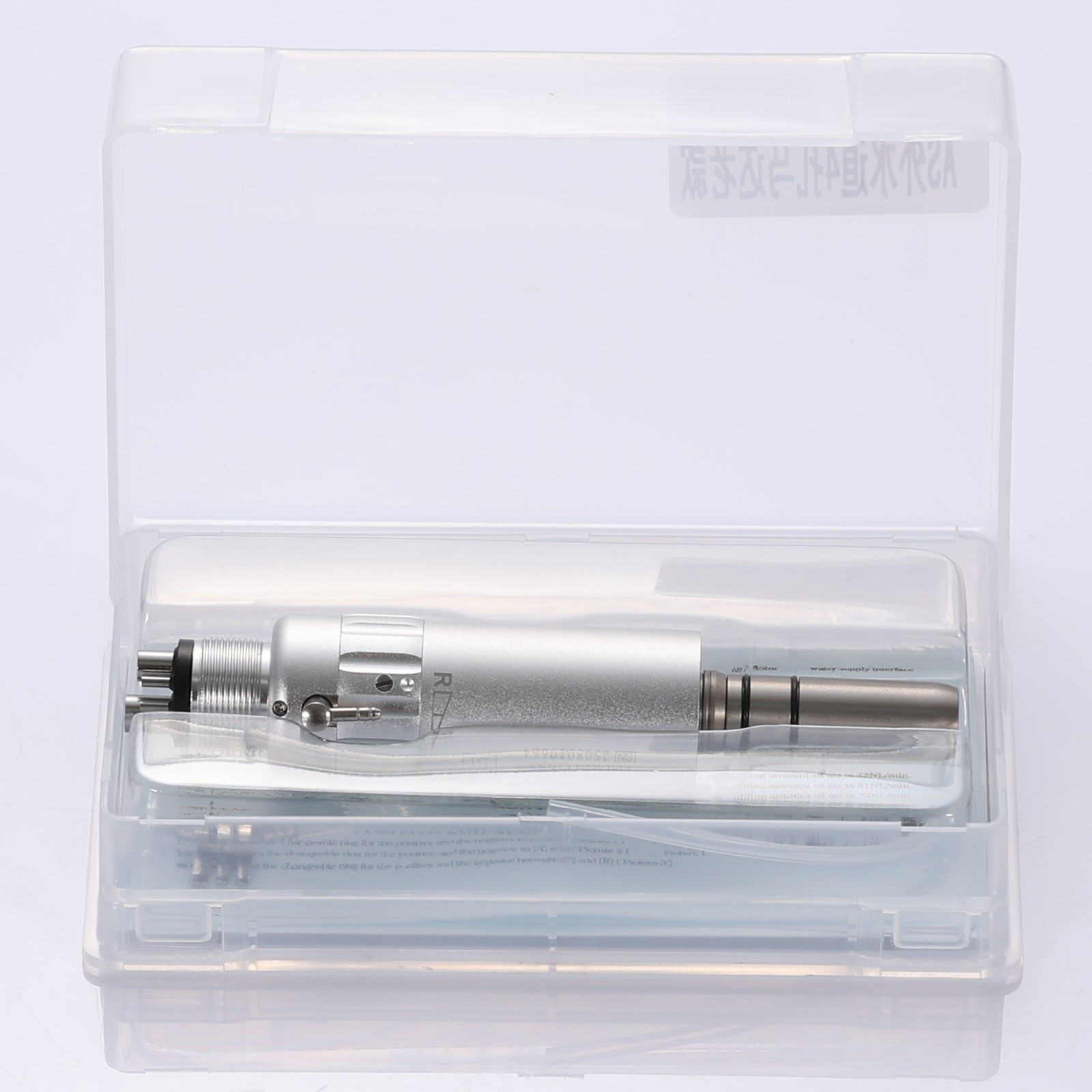 Dental Straight Nose cone / Air Motor 4Hole fit NSK Low Slow Speed Handpiece YP4