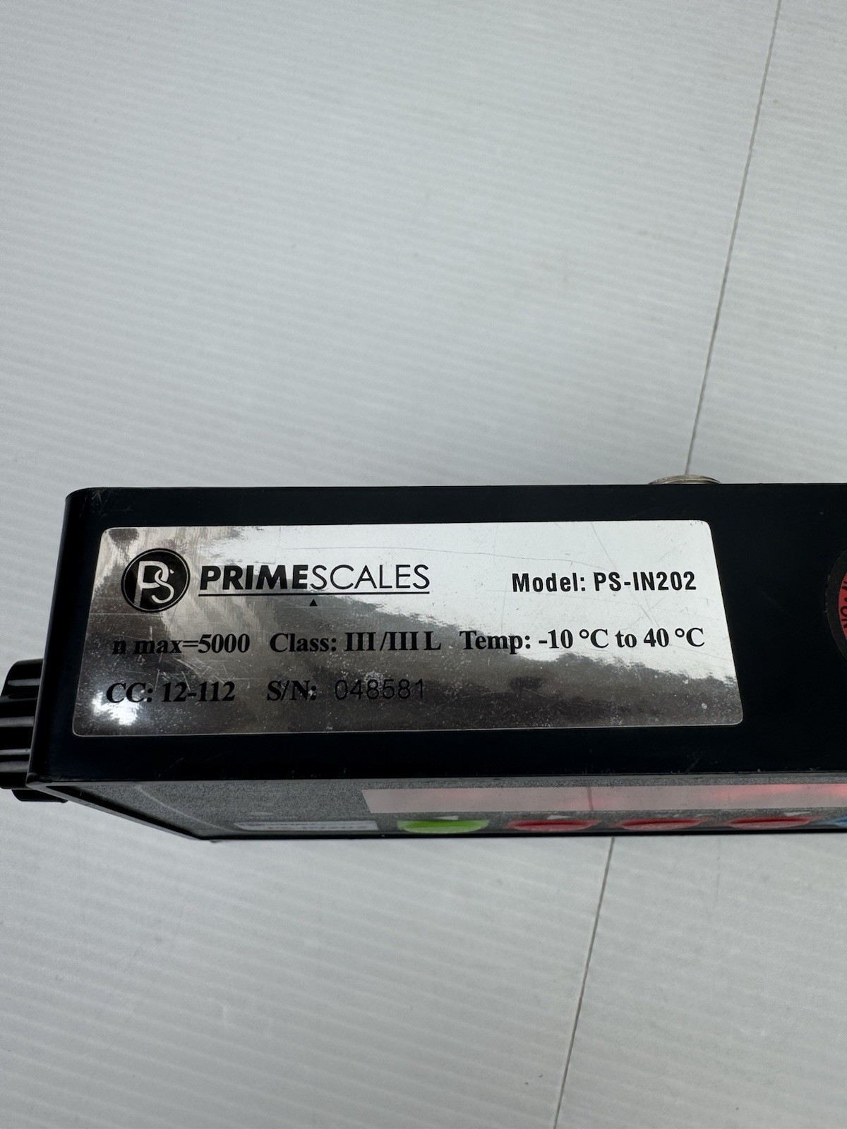 PS-IN202 Prime Scales Legal For Trade Indicator Floor scale any size