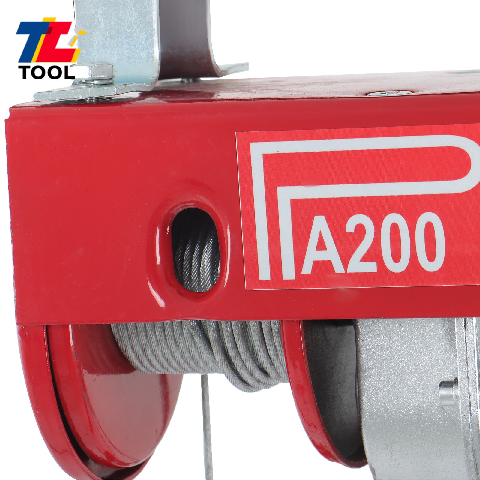 440lbs/200kg Electric Hoist 110V 510W Electric Winch 20-40ft Lifting Height