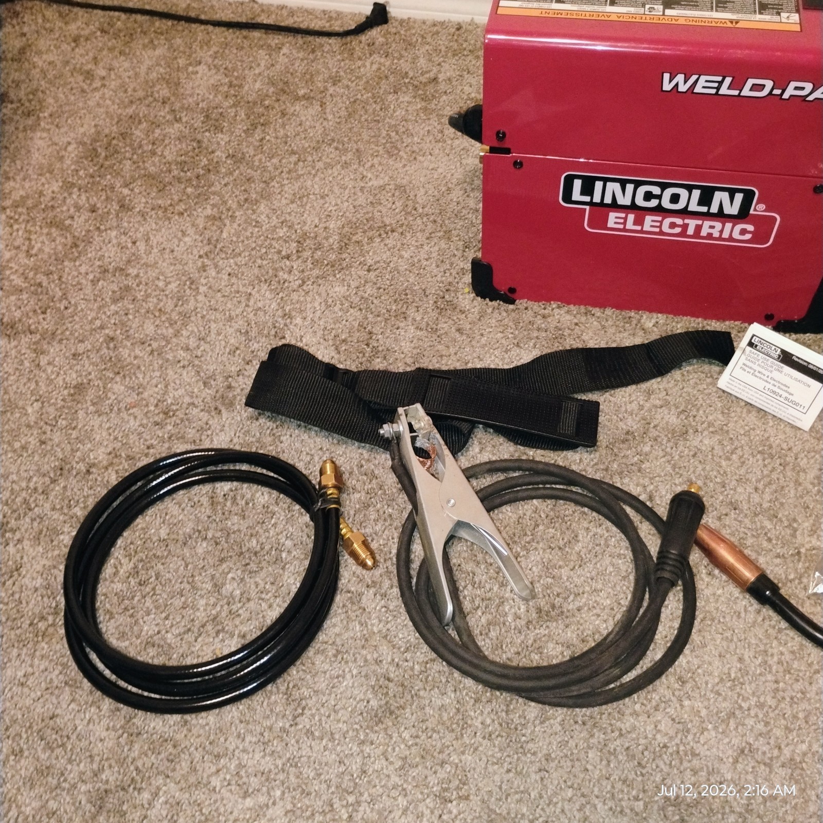 Lincoln Electric WELD-PAK 90i MIG Flux-Cored Wire Feeder Welder k5256-1