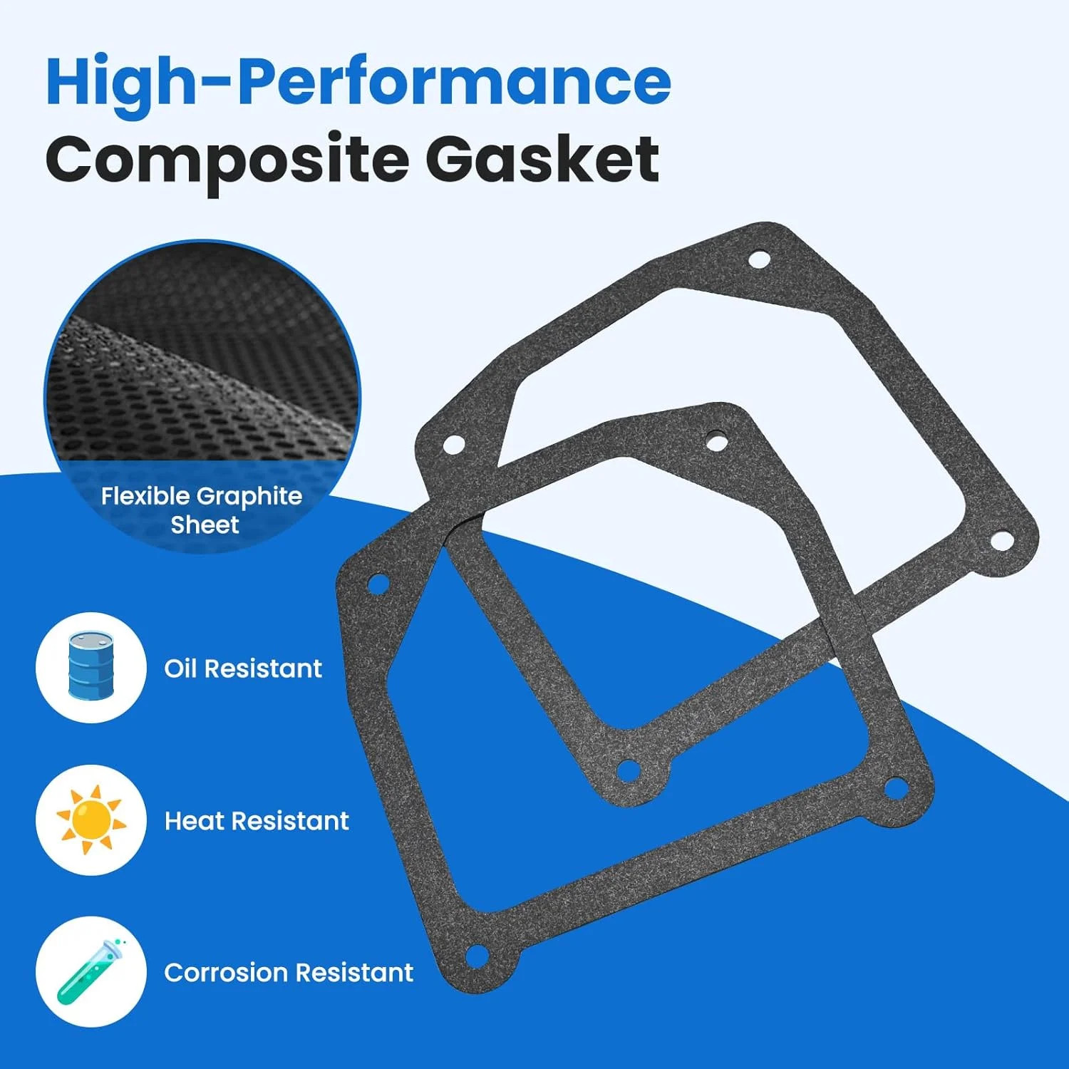 2Pcs Valve Cover Gasket for Kohler 7000 Series – Engine Seal Replacement Part fo