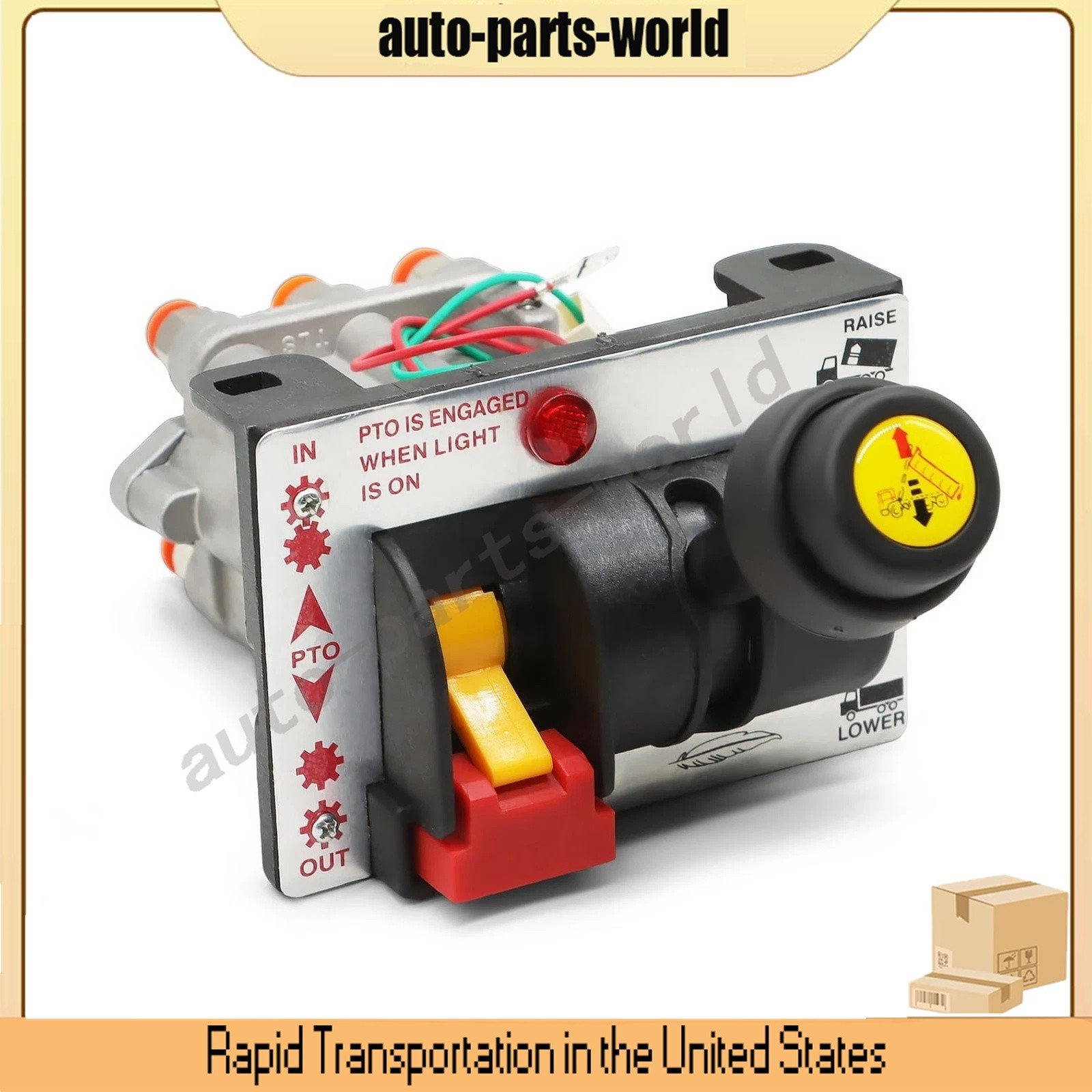 For Apsco Power Take Off Hoist Control Valve With Integral PTO Valve AV-295