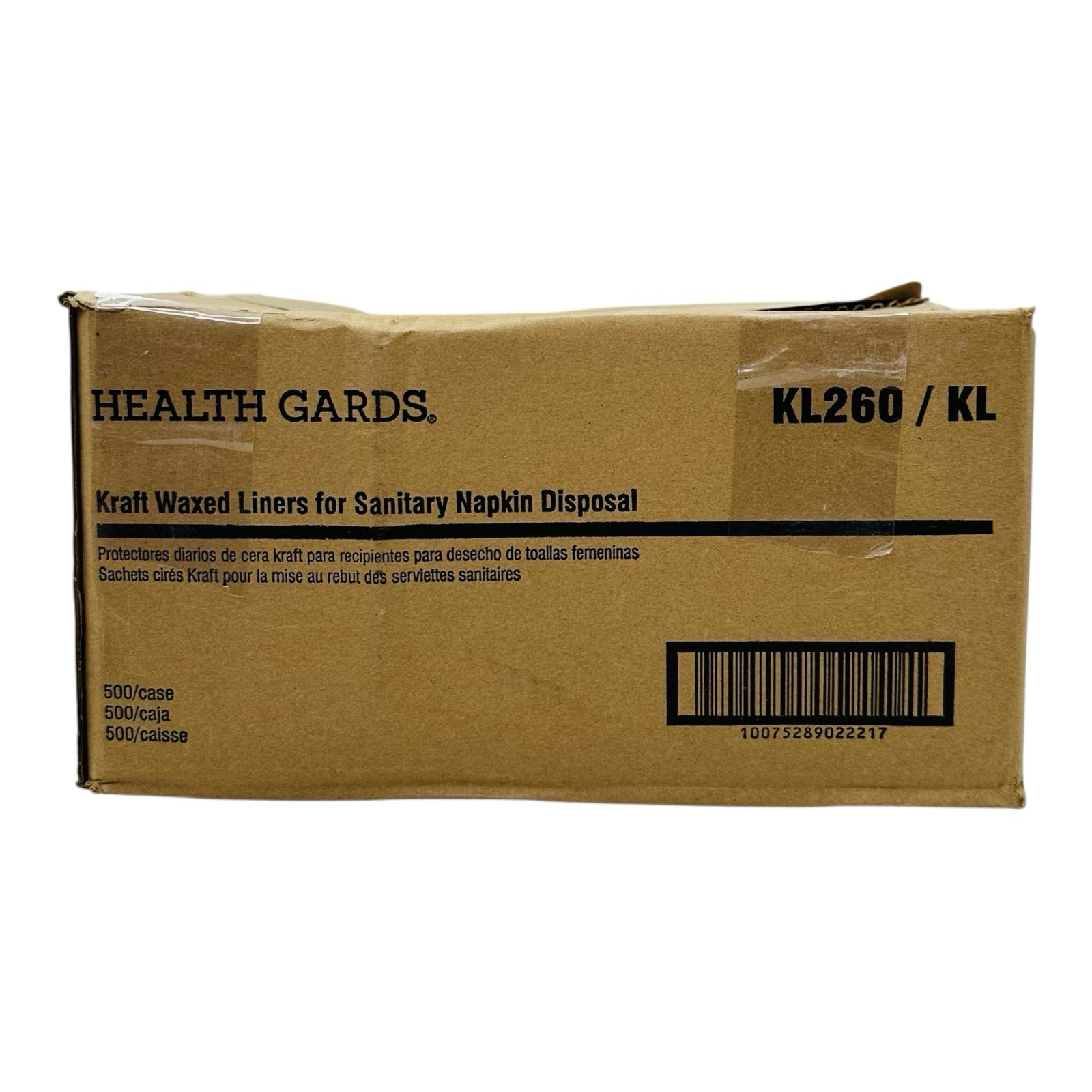 500 Count Health Gards Kraft Waxed Liners for Sanitary Napkin Disposal