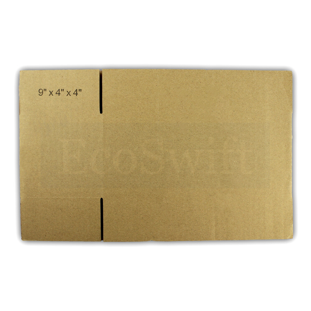 1-Box 9x4x4 EcoSwift Cardboard Packing Moving Shipping Box Corrugated Carton