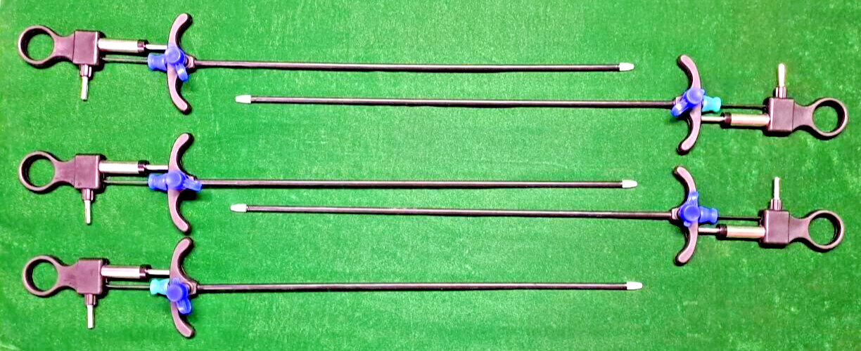 5pc Laparoscopic PCOD Needle 5mmx330mm Endoscopy Reusable Surgical Instruments