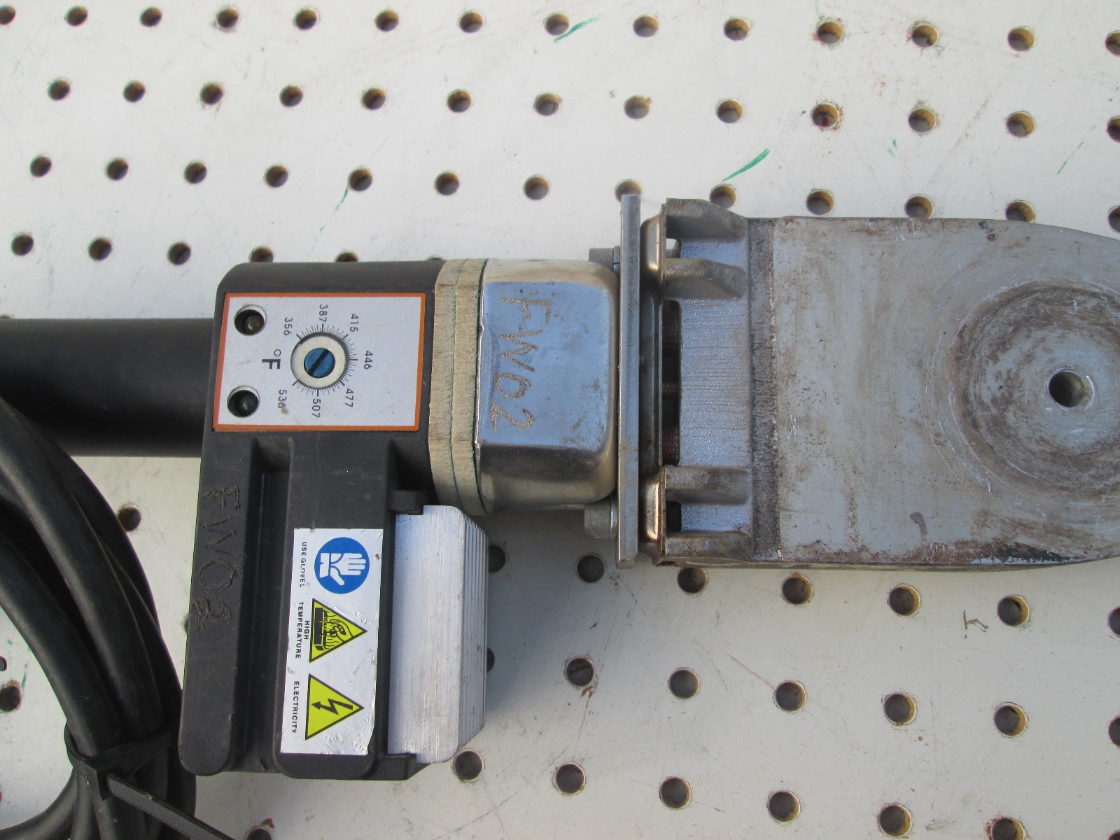 Ritmo Type R 63 TE Socket Pipe Fusion Welding Iron, 110V, 50/60Hz, 800W – USED