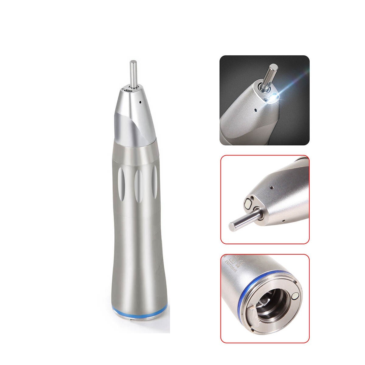 Dental 1:1 Fiber Optic LED Contra Angle/1:1 Surgical Straight Handpiece