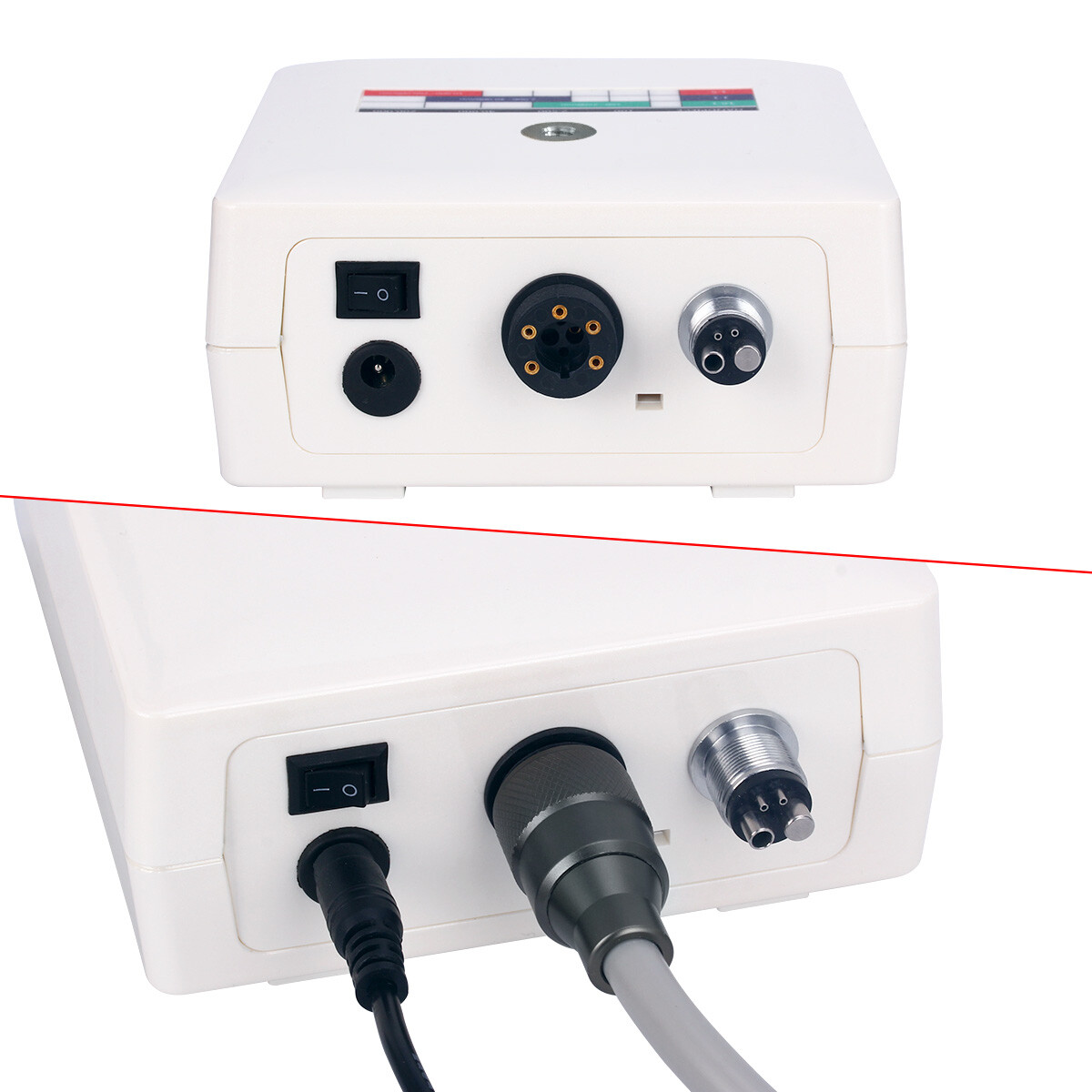 NSK Style Dental Brushless LED Micro Motor 1:1/1:5 Contra Angle Handpiece E-Type