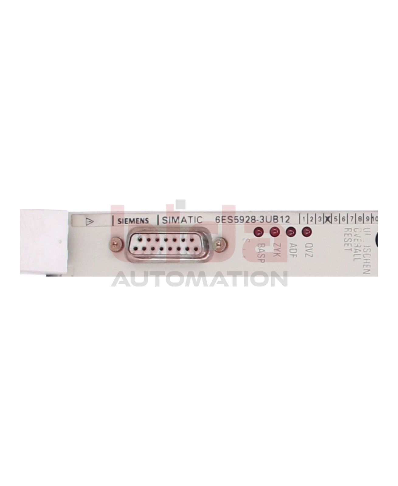 Siemens 6ES5928-3UB12 / 6ES5 928-3UB12 SIMATIC S5, CPU 928B ZENTRALBAUGR. F. S5-