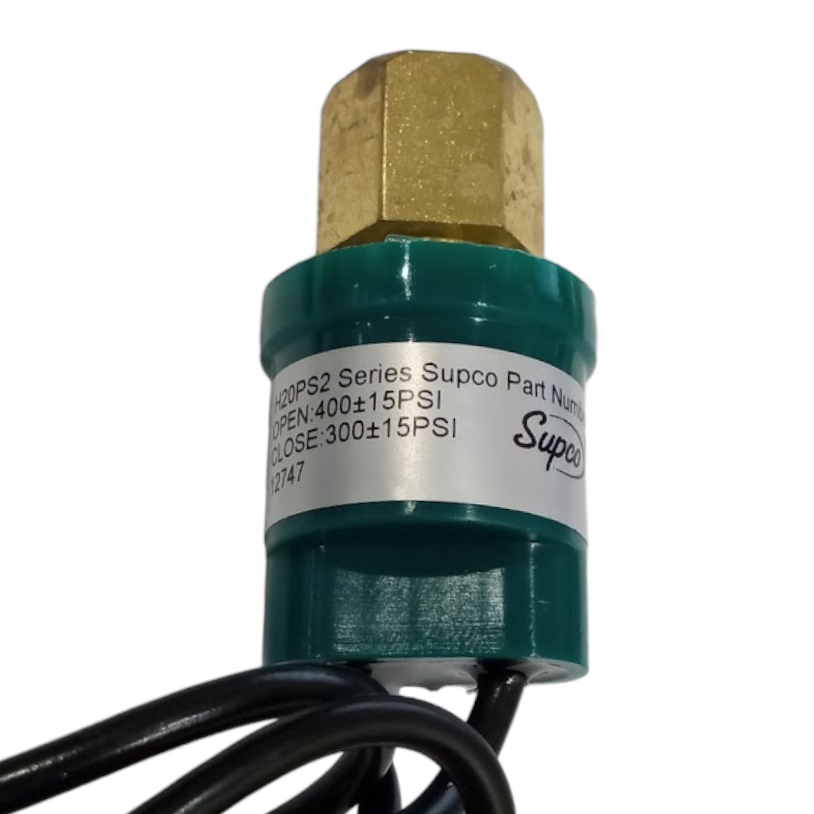 Supco SHP400300 High Pressure Switch Open: 400 Close: 300 PSI HVAC Refrigeration