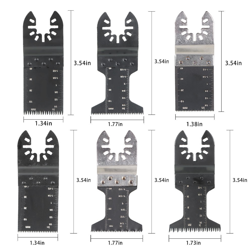 48 Pcs Bi-metal Oscillating Multi Tool Saw Blade