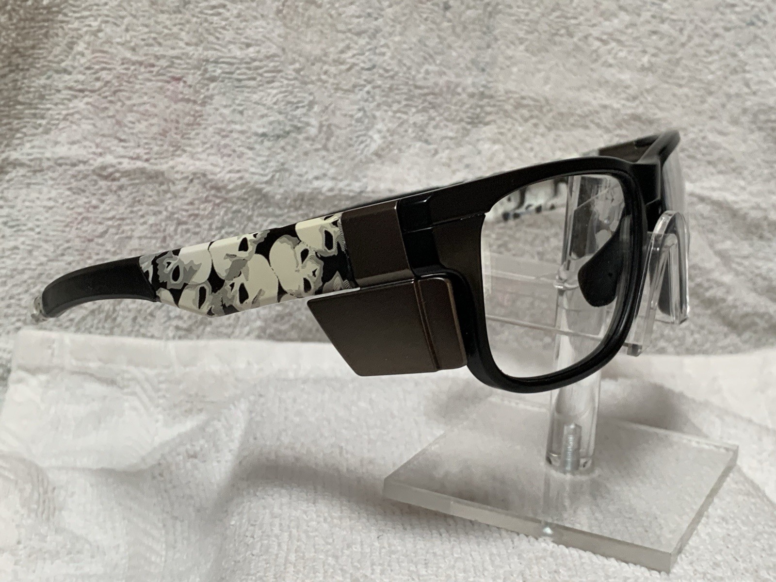 Lifestyle Safety Full Frame w/Poly Clear Lenses Ready to Wear Non-Prescription