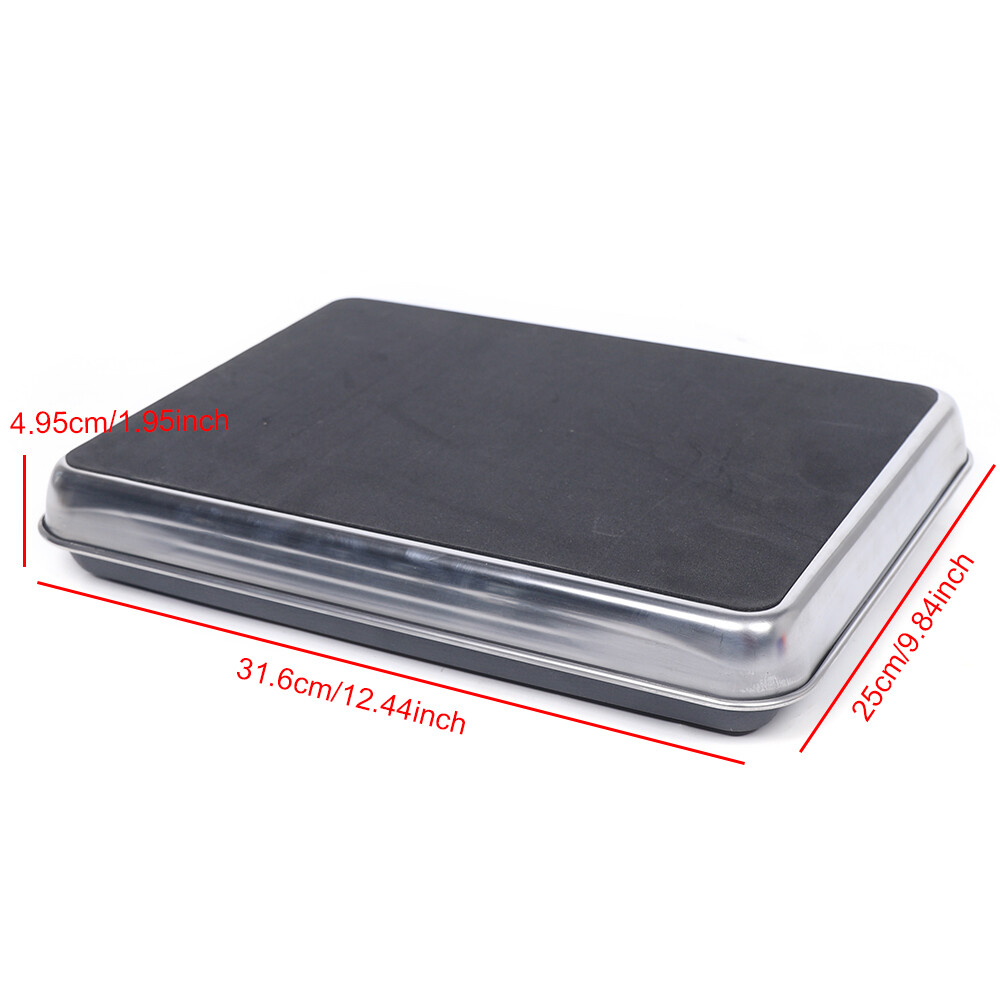 LARGE HEAVY DUTY DIGITAL SHIPPING POSTAL PARCEL SCALE 440 LBS STAINLESS STEEL