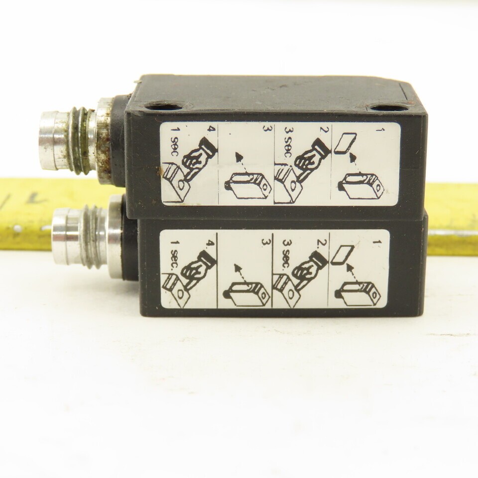 Balluff BOS 6K-PU-10C-S75C 10-30VDC Photoelectric Sensor Lot of 2