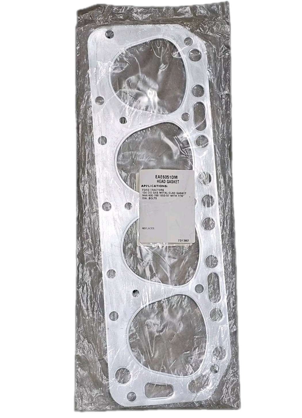 TISCO Head Gasket Metal Clad 7/16 Bolt Fit 1953-57 Ford Tractor 134 Cid Gas USA
