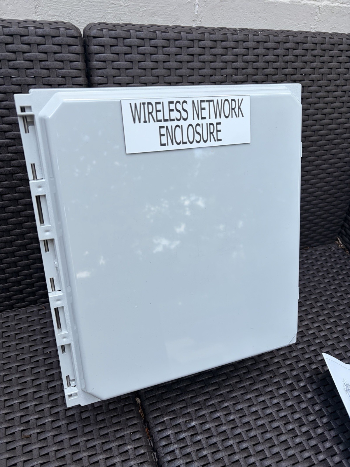 Allied Moulded AMP1426LF IP66 NEMA 4X Wireless Industrial Enclosure 14×26