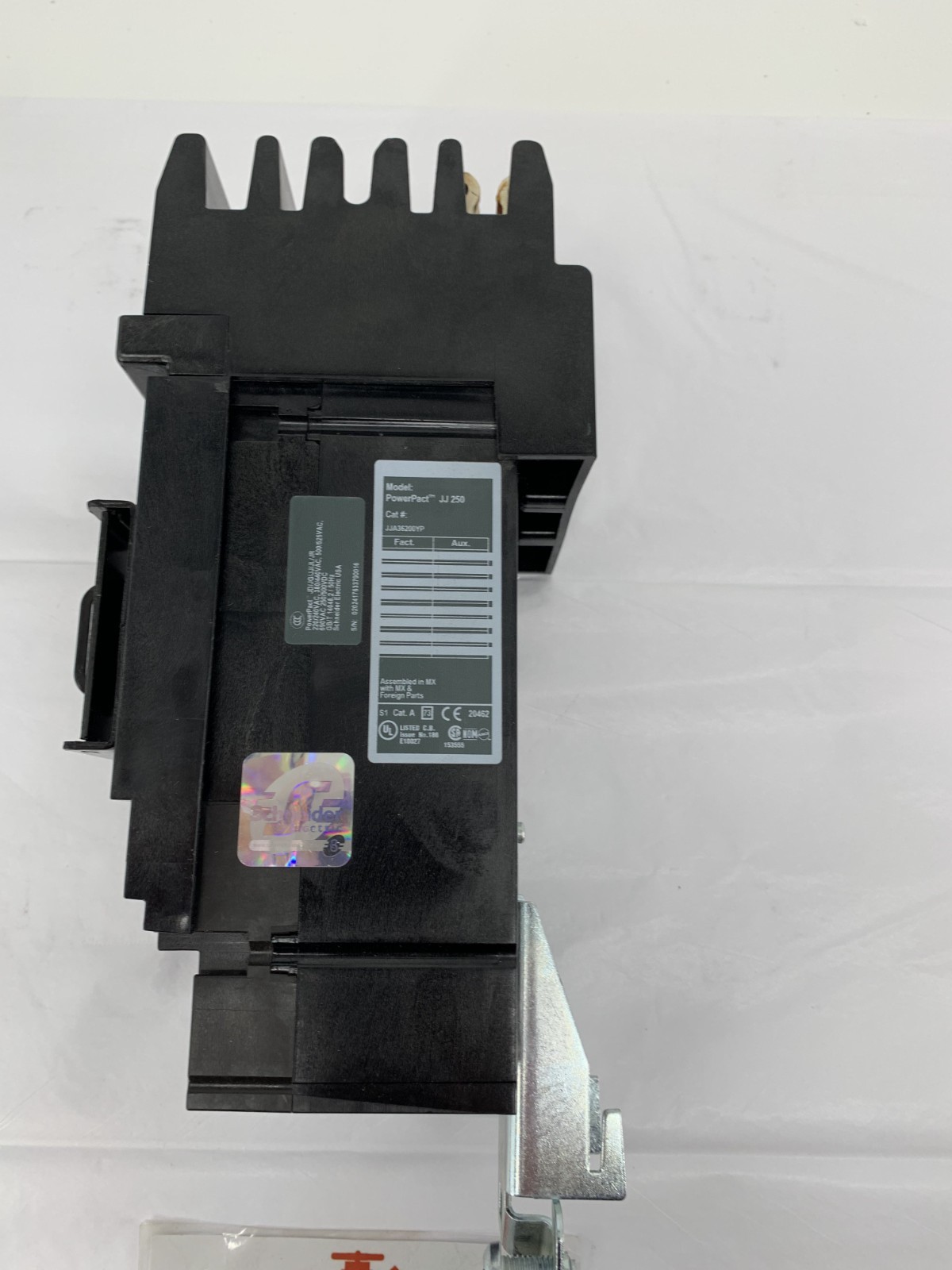 Square D JJA36200YP PowerPact I-Line Circuit Breaker 200A 480V 3P 3PH