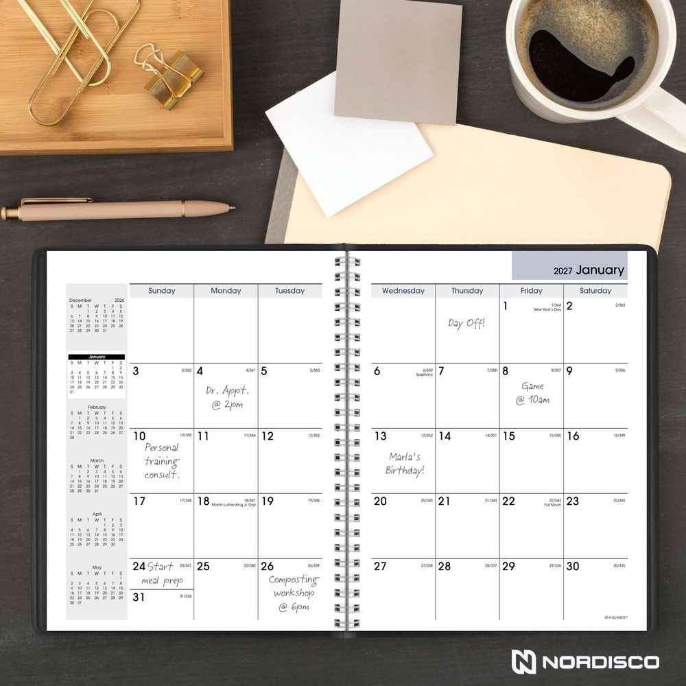 2026 At-A-Glance DayMinder G400 Monthly Planner , 7 x 8-3/4″