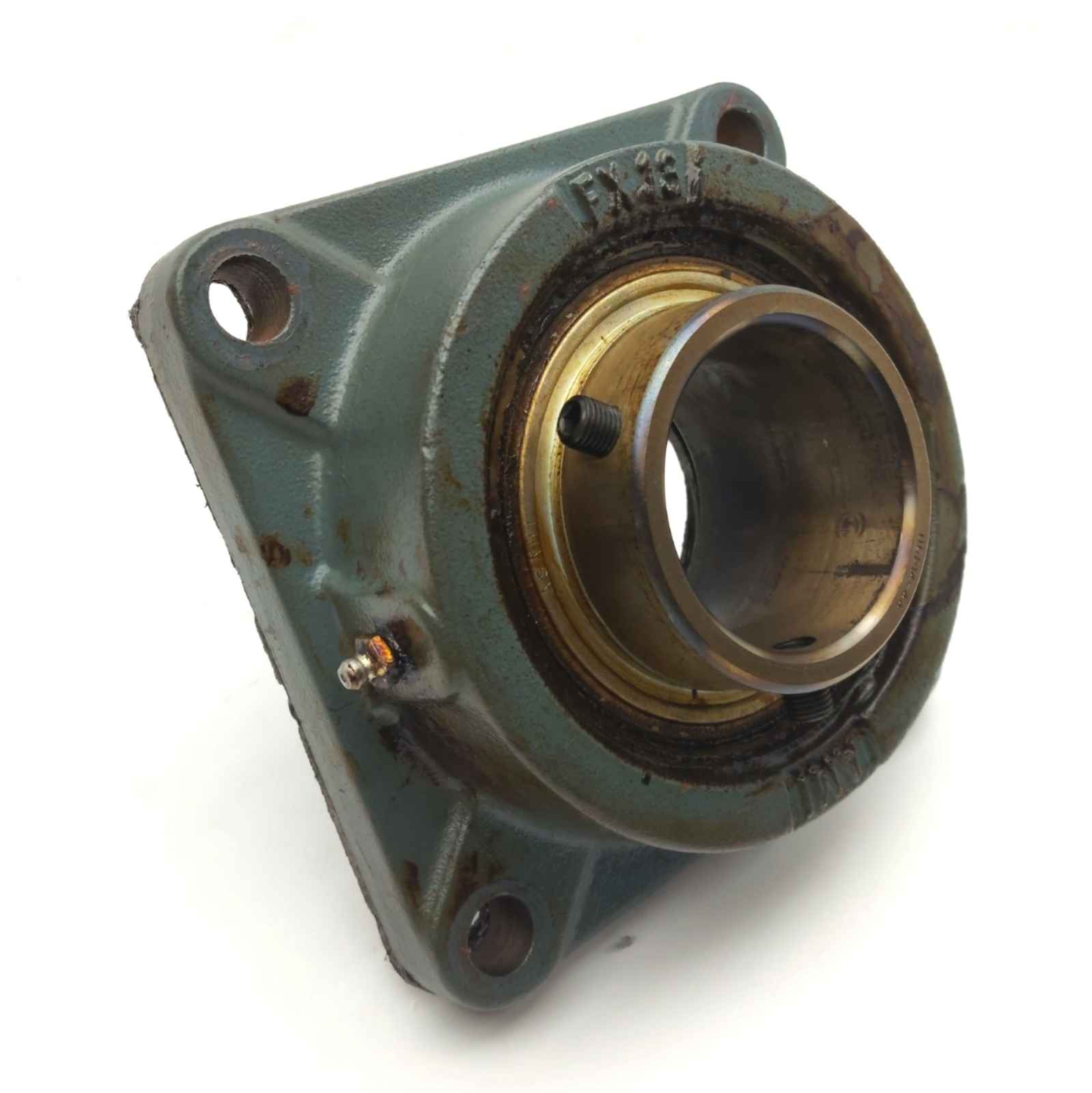 AMI UCFX14-44 Four-Bolt Flange Bearing, 2.75″ Shaft, 7 3/4 x 7 3/4 x 3.2″
