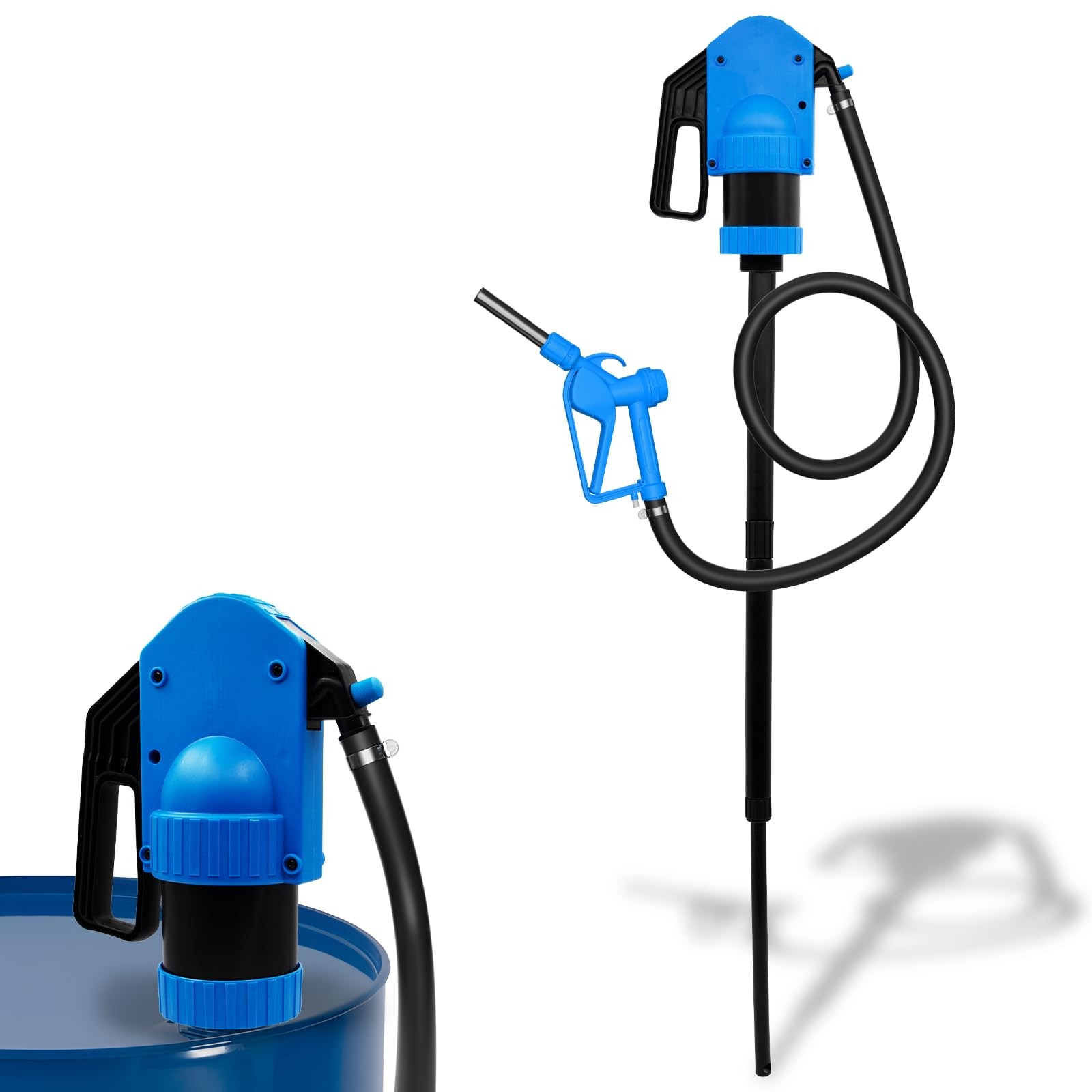 55 Gallon Plastic Hand Lever Drum Pump.Leveroperated Drum Pumps is 1 Pint Per…